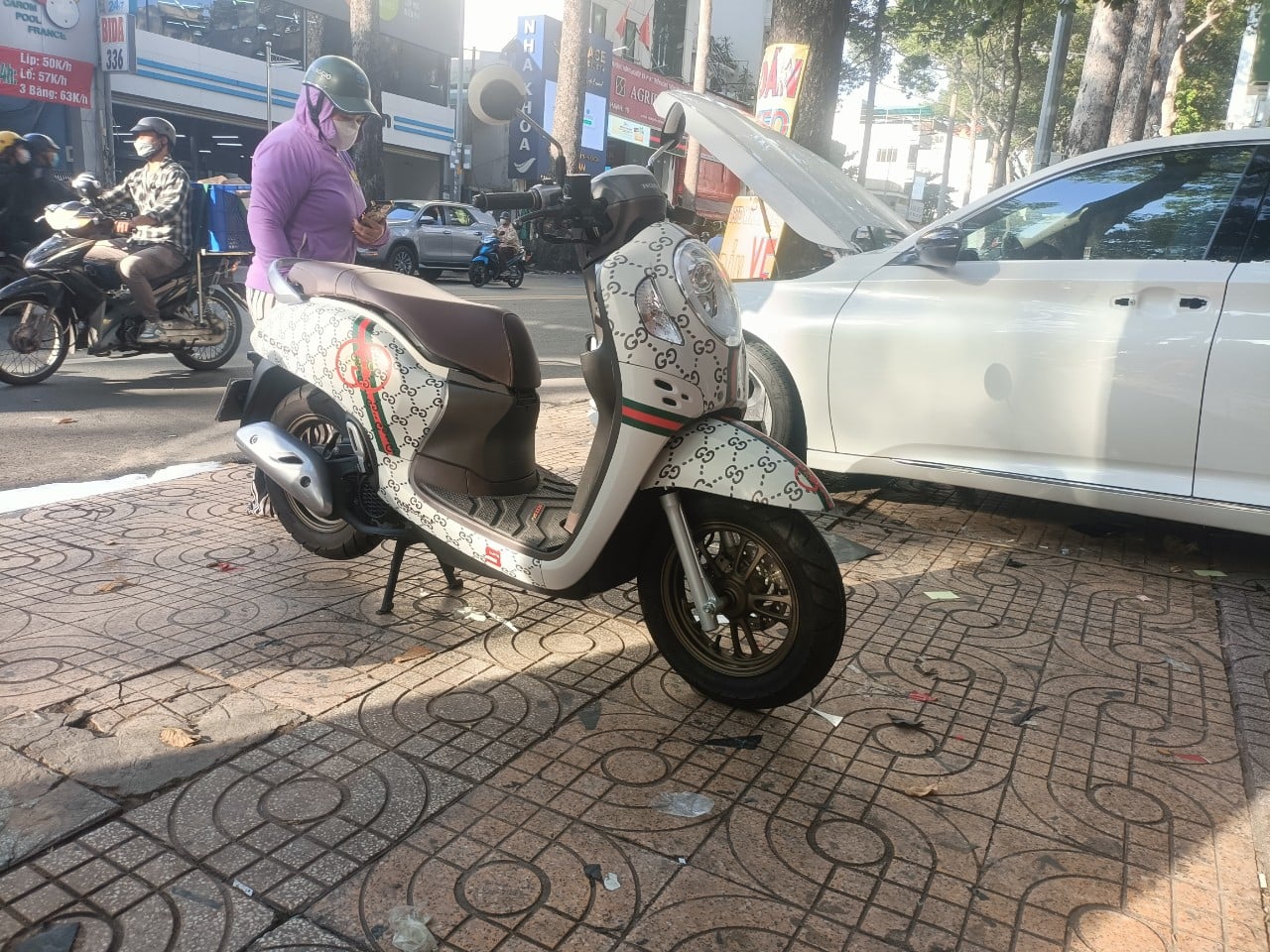 scoopy wrap full tem trùm gucci theo yêu cầu - wv116