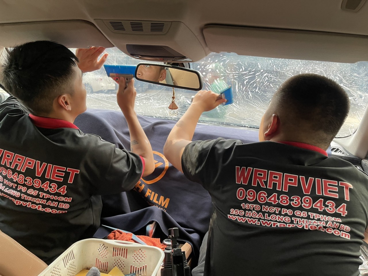 BMW 7 Series dán film cách nhiệt 3m và kết hợp phối theo thông số phù hợp tùy theo xe tăng độ mát tuyệt đối - wv118