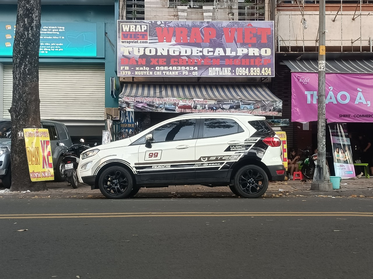 Ford EcoSport lên tem theo yêu cầu khách hàng - wv105