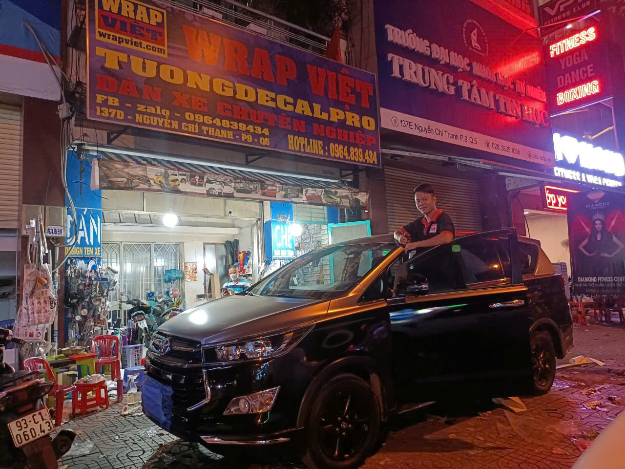 Toyota Innova wrap bạc bóng cao cấp-wv215