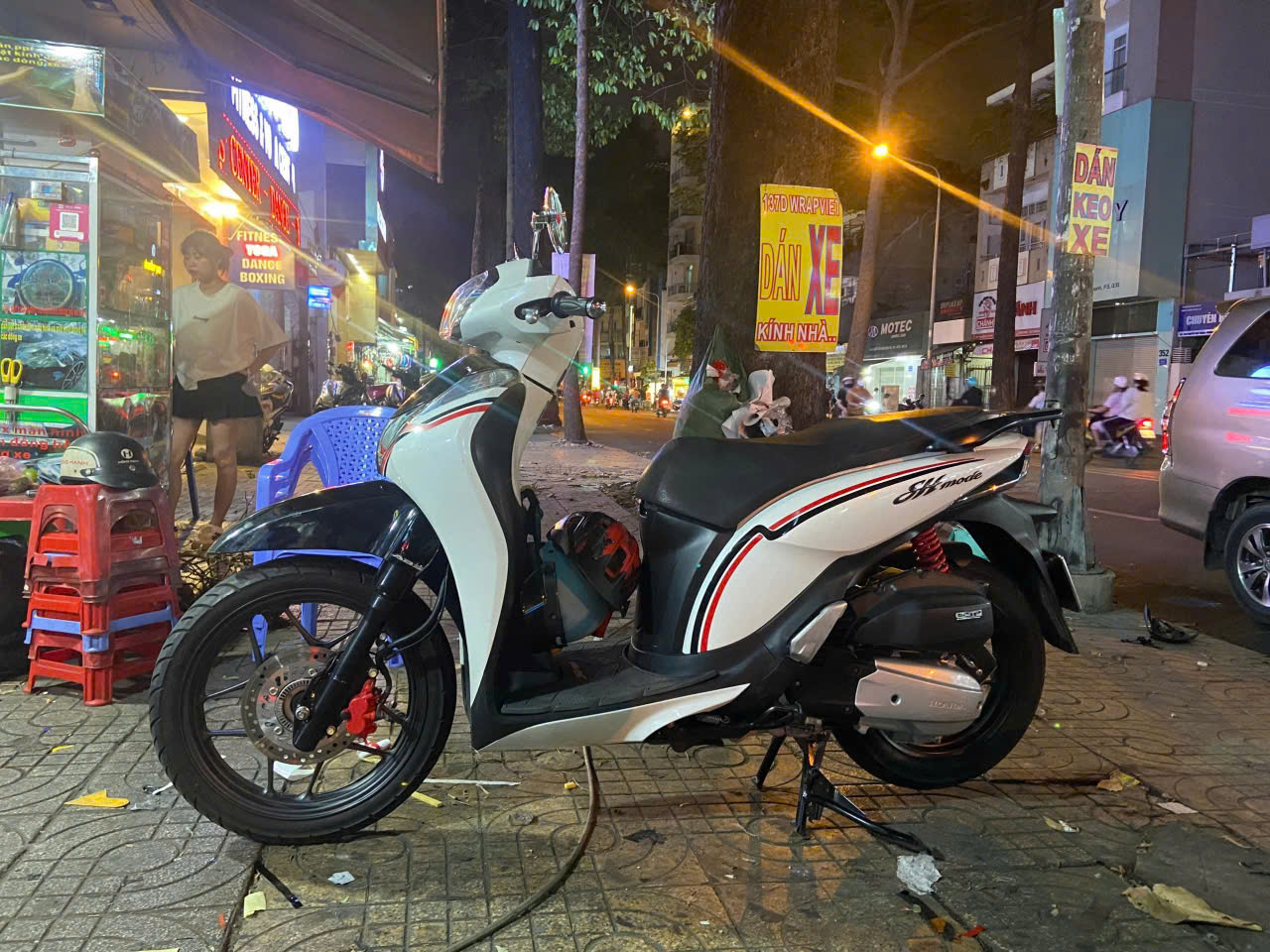 SH dán full keo trong và lên tem cắt ghép cao cấp theo yêu cầu-wv221