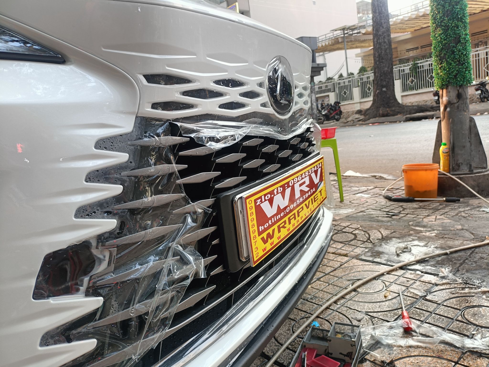 Lexus RX350 wrap full ppf x cao cấp tăng độ bóng bảo vệ sơn chống trầy xước ( khách hàng cần lưu ý ppf có rất nhiều loại có loại ppf còn rẻ hơn cả keo trong 3 lớp của wrapviet ạ )-wv263