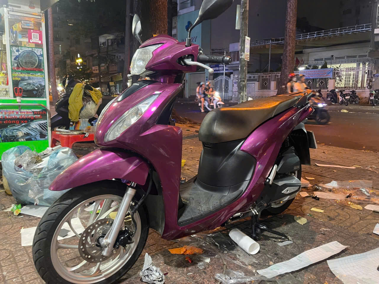 Vision wrap full tím bóng cao cấp theo yeu cầu-wv261