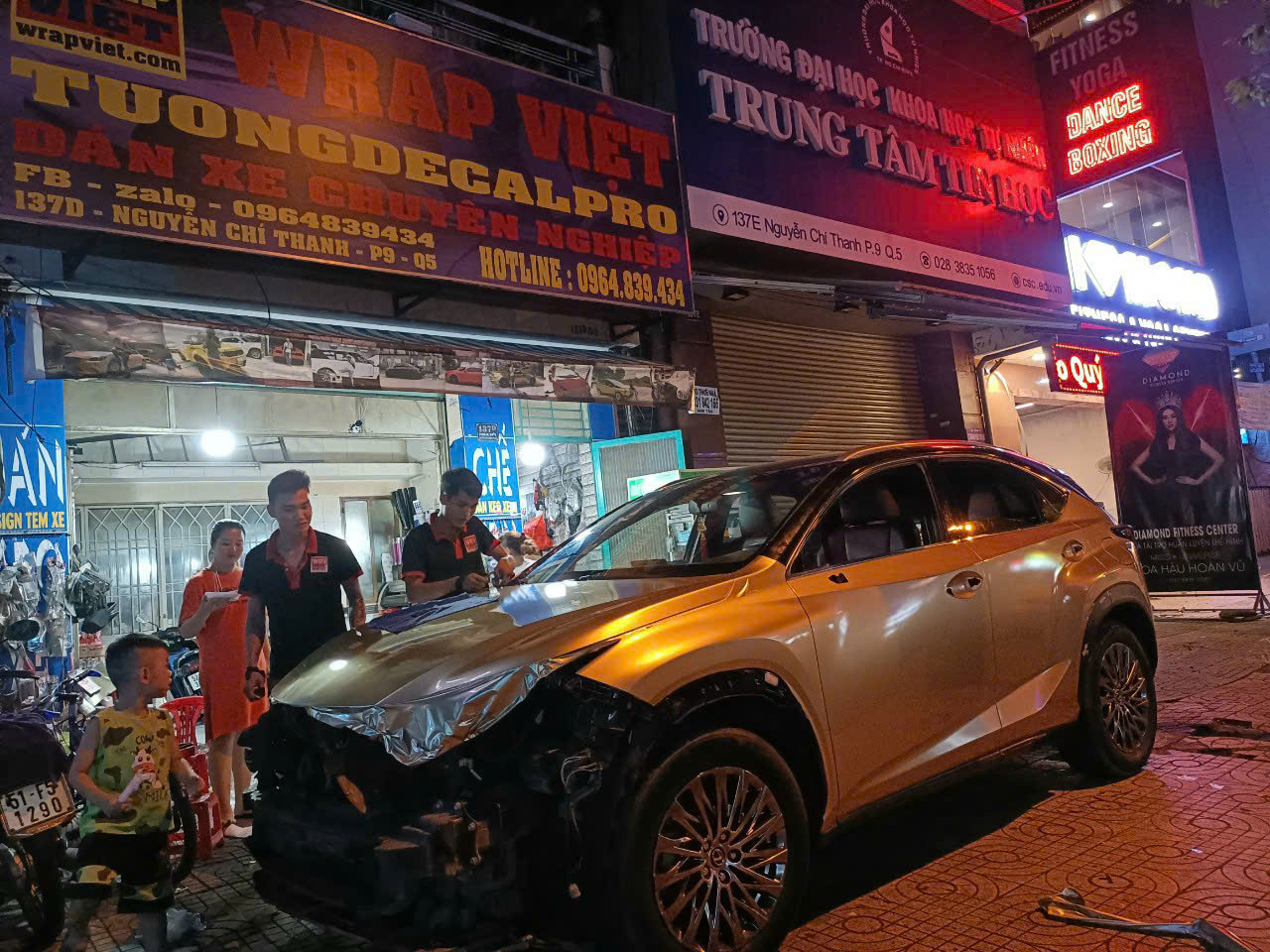 Lexus NX 300 wrap full gold bóng cao cấp-wv330