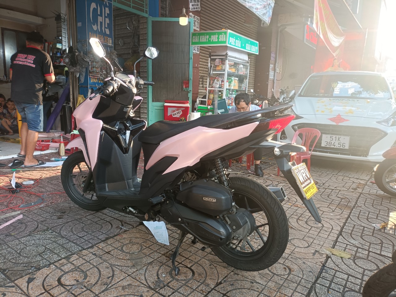 Vario wrap full hồng mờ mịn cao cấp-wv354