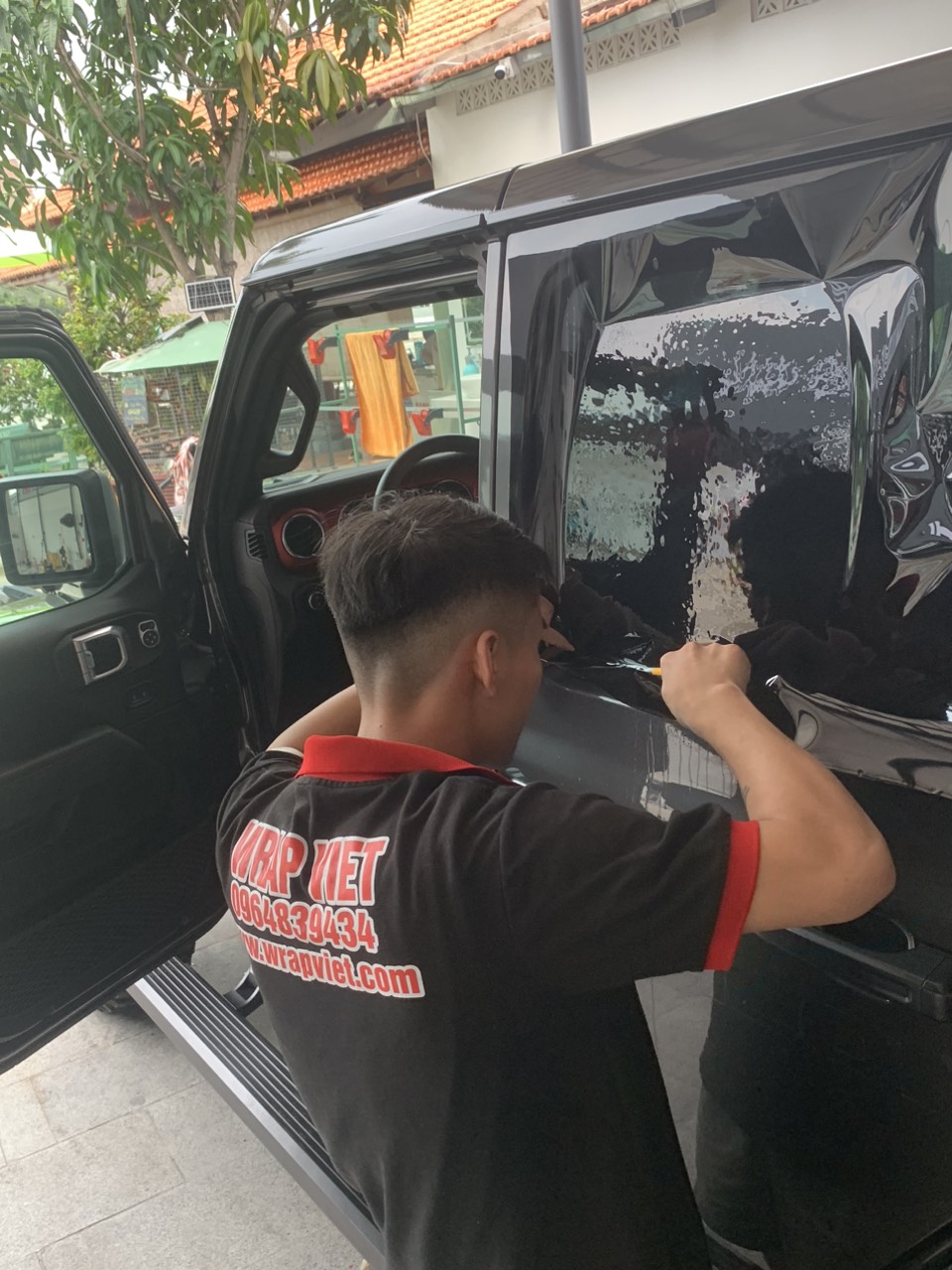 Suzuki Jimny 2024 dán full cách nhiệt 3m tăng độ mát bảo mật riêng tư phía trong chống nắng chống chói ( phải biết phối thông số theo từng dòng xe mới có hiệu quả )-wv358