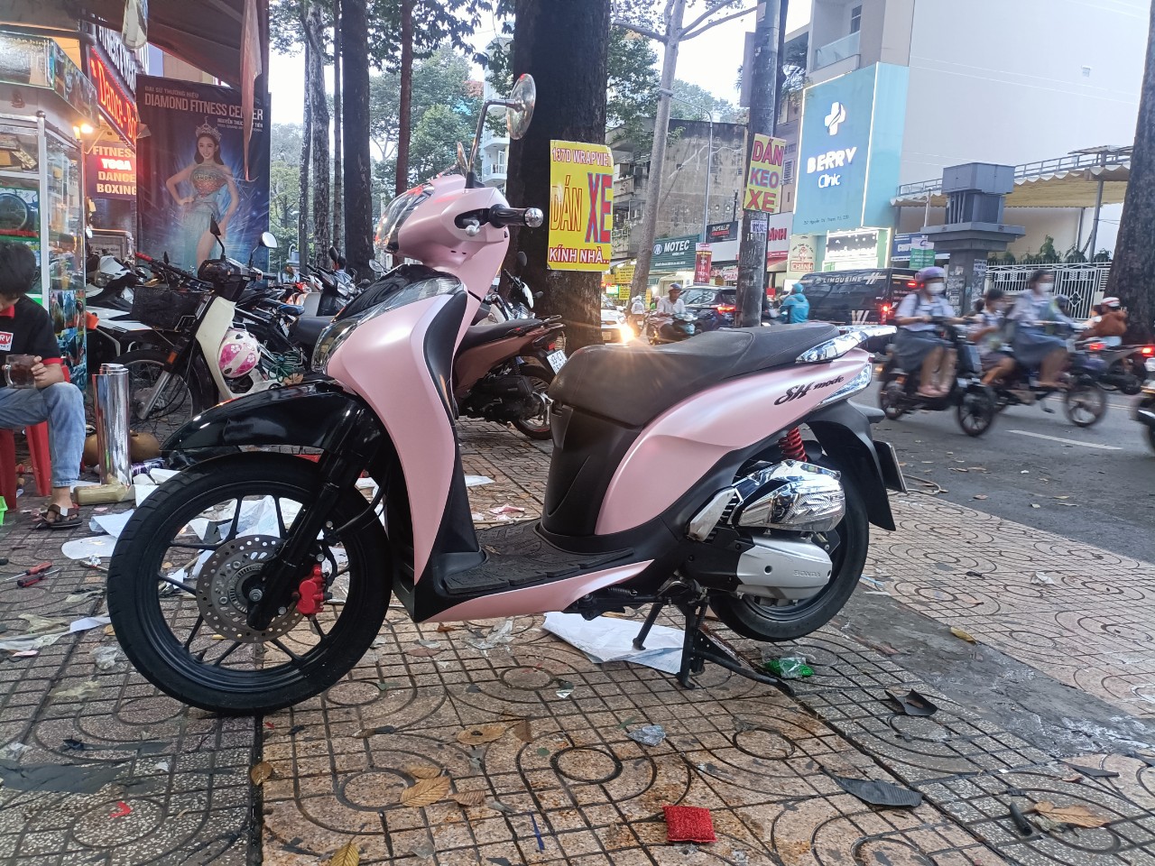 SH wrap full hồng mờ cao cấp-wv378