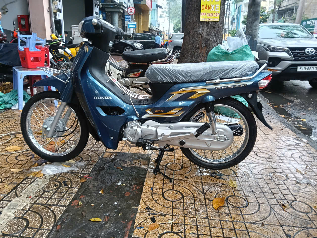 dream thái wrap full ppf cao cấp tăng độ bóng bảo vệ sơn chống trầy xước ( khách hàng cần lưu ý ppf có rất nhiều loại có loại ppf còn rẻ hơn cả keo trong 3 lớp của wrapviet ạ )-wv562