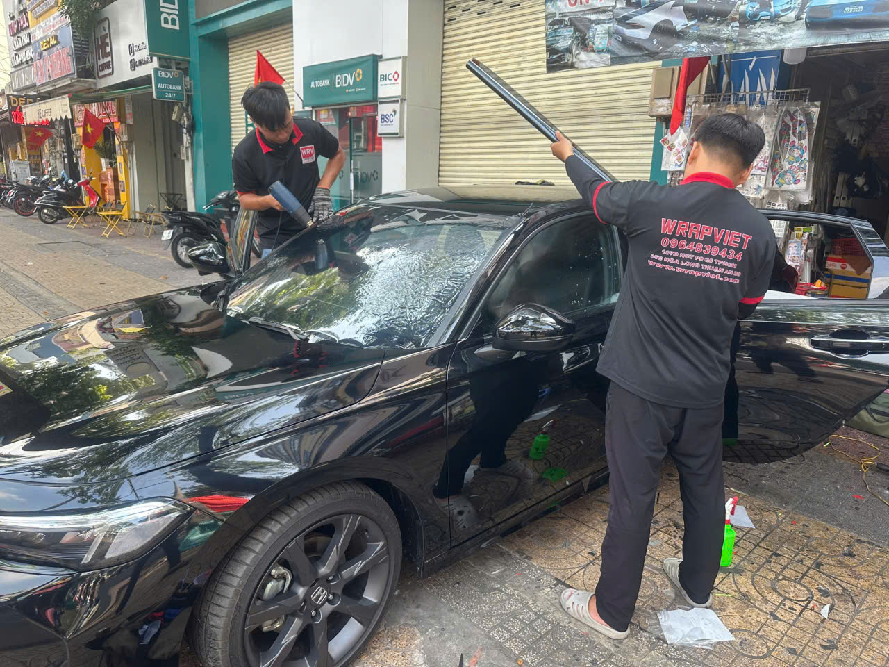 Honda civic dán full cách nhiệt 3m tăng độ mát bảo mật riêng tư phía trong chống nắng chống chói ( phải biết phối thông số theo từng dòng xe mới có hiệu quả )-wv553